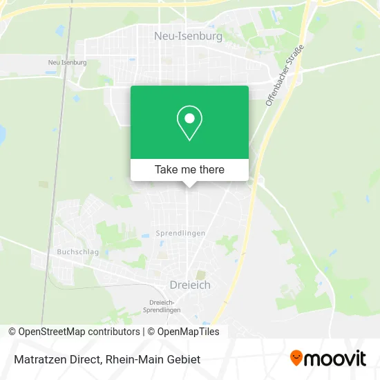 Matratzen Direct map