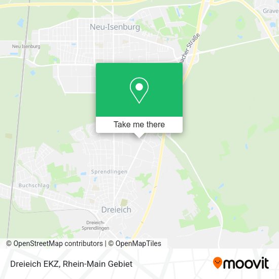 Карта Dreieich EKZ