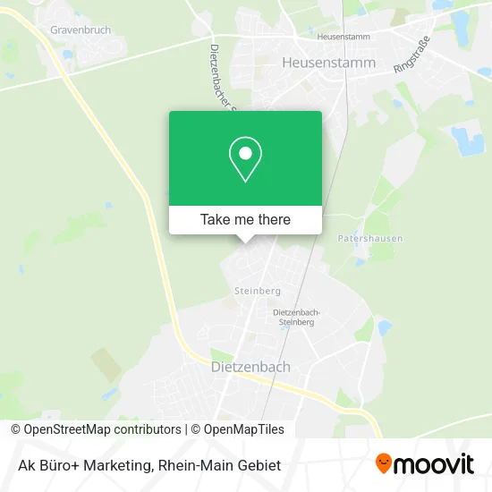Карта Ak Büro+ Marketing