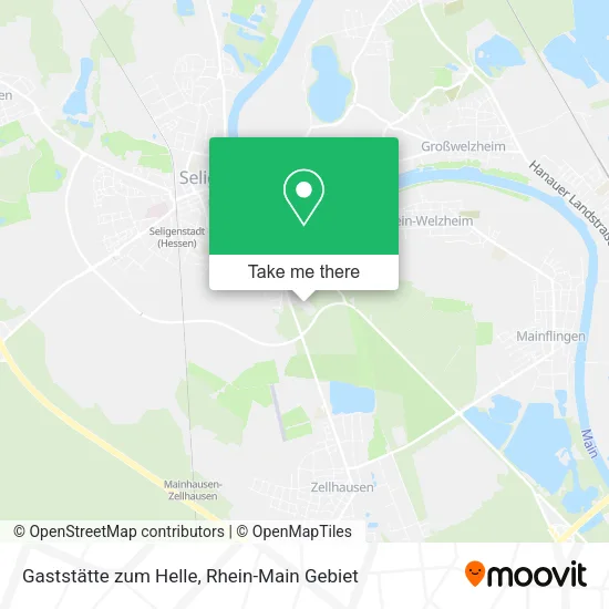 Карта Gaststätte zum Helle