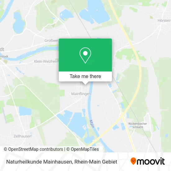 Карта Naturheilkunde Mainhausen