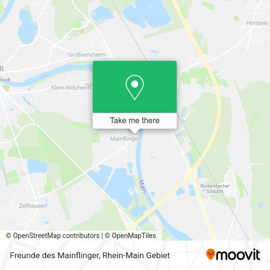 Карта Freunde des Mainflinger