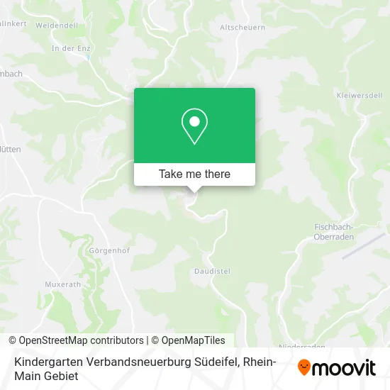 Карта Kindergarten Verbandsneuerburg Südeifel