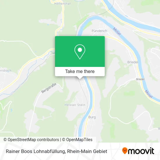 Карта Rainer Boos Lohnabfüllung