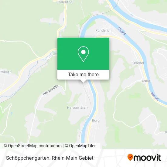 Карта Schöppchengarten