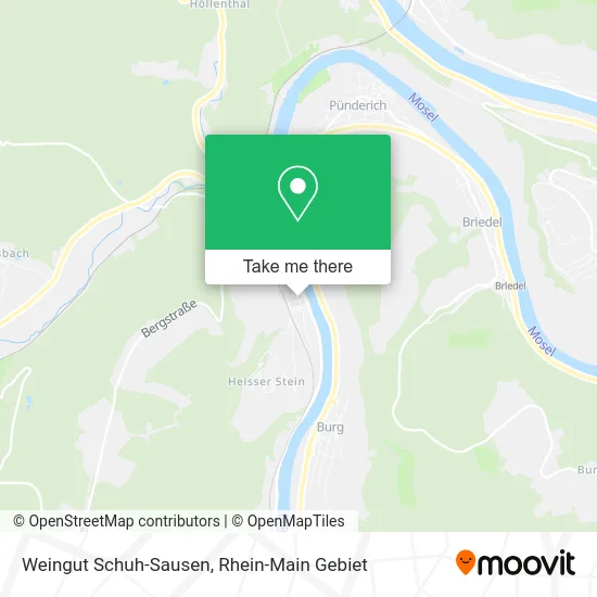 Карта Weingut Schuh-Sausen