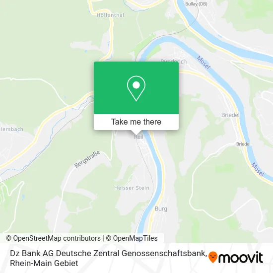 Карта Dz Bank AG Deutsche Zentral Genossenschaftsbank