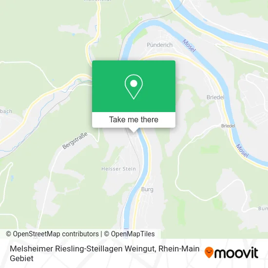 Карта Melsheimer Riesling-Steillagen Weingut