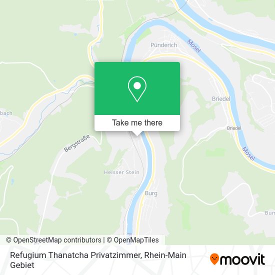 Карта Refugium Thanatcha Privatzimmer