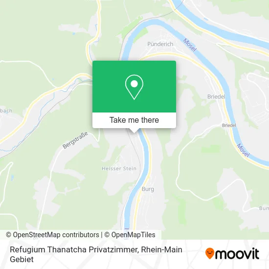 Карта Refugium Thanatcha Privatzimmer
