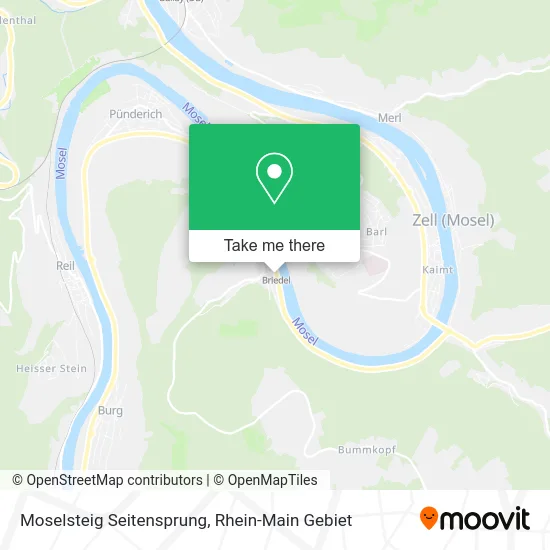 Карта Moselsteig Seitensprung