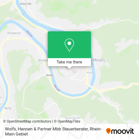 Карта Wolfs, Hennen & Partner Mbb Steuerberater