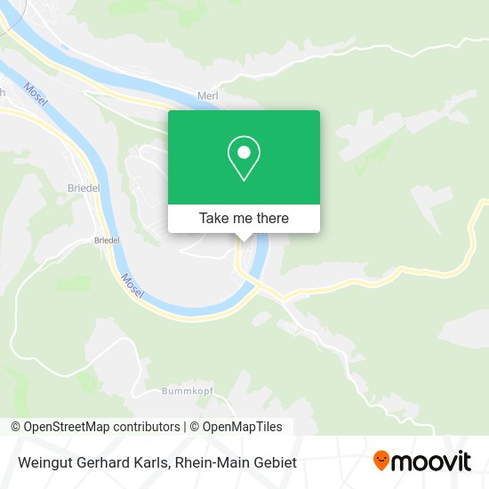 Карта Weingut Gerhard Karls