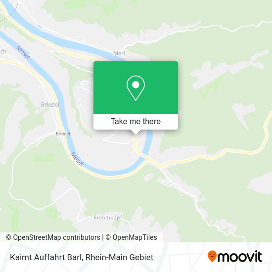 Карта Kaimt Auffahrt Barl