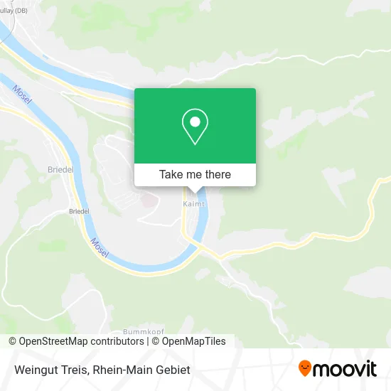 Карта Weingut Treis