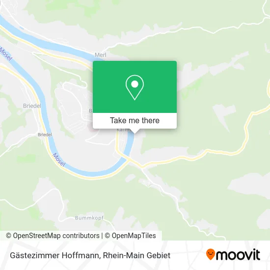 Карта Gästezimmer Hoffmann