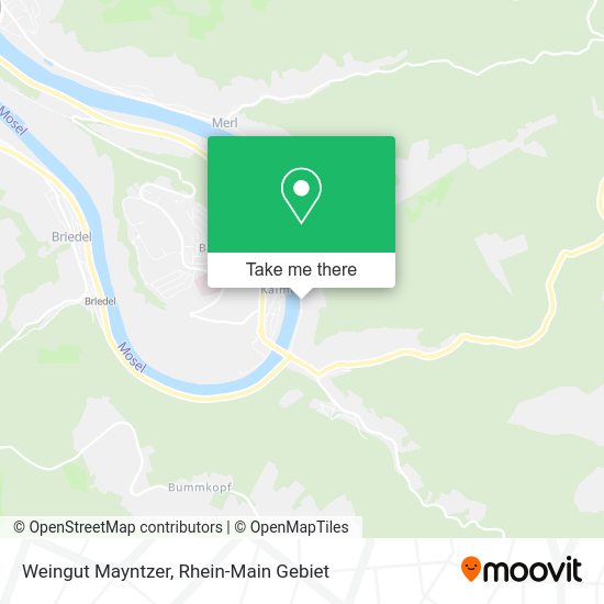 Карта Weingut Mayntzer