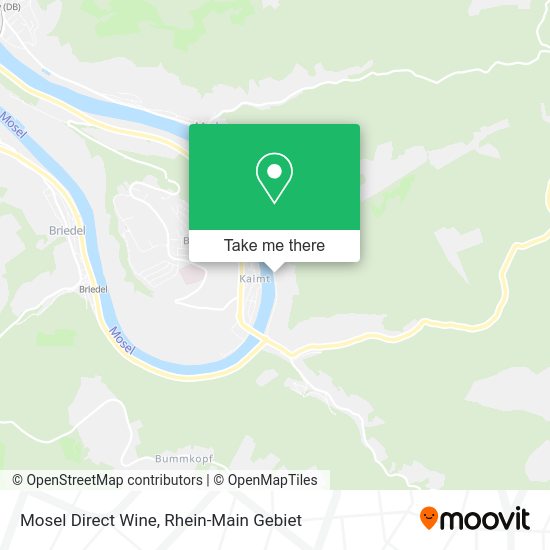 Карта Mosel Direct Wine