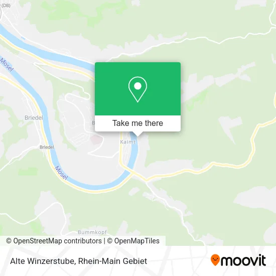 Карта Alte Winzerstube