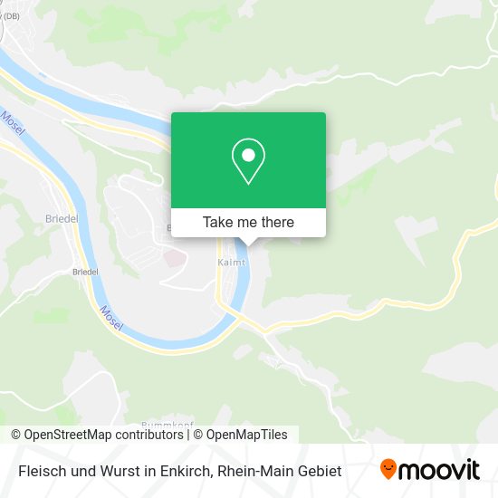 Карта Fleisch und Wurst in Enkirch