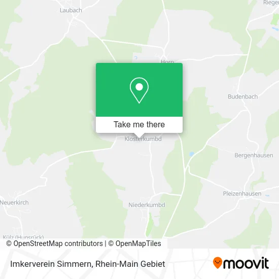 Карта Imkerverein Simmern