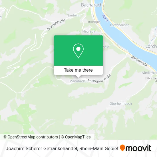 Карта Joachim Scherer Getränkehandel