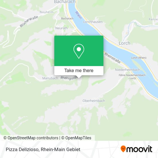 Карта Pizza Delizioso