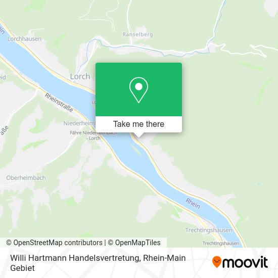 Карта Willi Hartmann Handelsvertretung