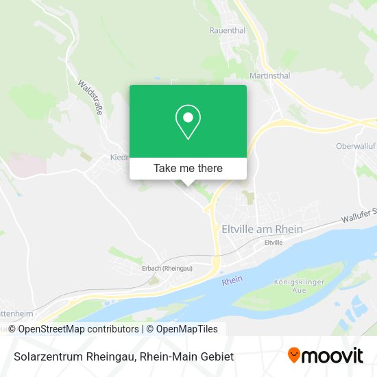 Карта Solarzentrum Rheingau
