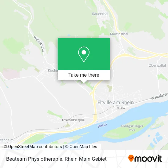 Карта Beateam Physiotherapie