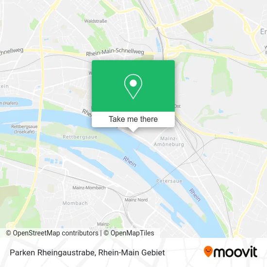Карта Parken Rheingaustrabe