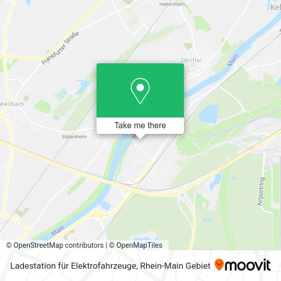 Карта Ladestation für Elektrofahrzeuge