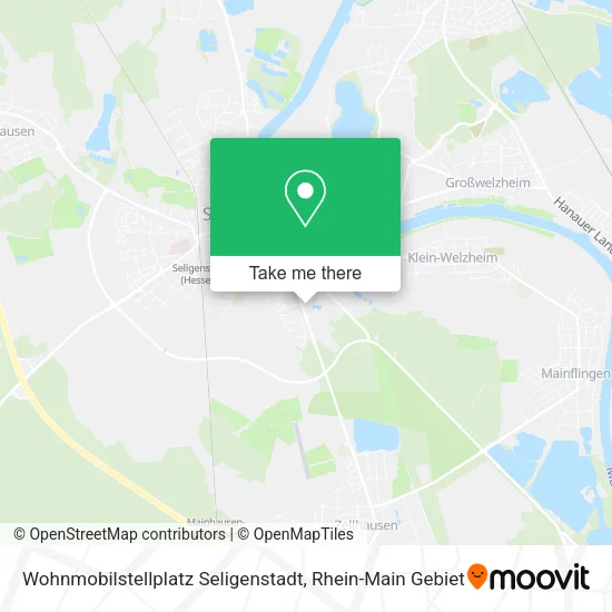 Карта Wohnmobilstellplatz Seligenstadt
