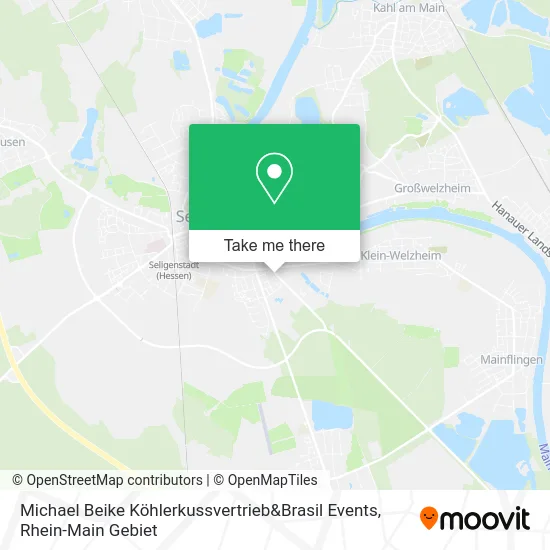 Карта Michael Beike Köhlerkussvertrieb&Brasil Events