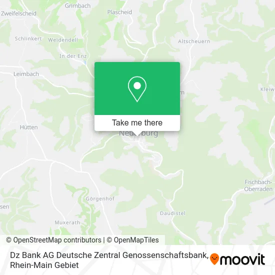 Карта Dz Bank AG Deutsche Zentral Genossenschaftsbank