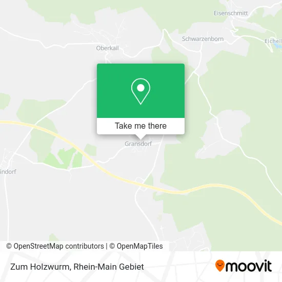 Карта Zum Holzwurm