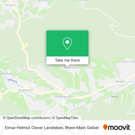 Карта Elmar-Helmut Clever Landleben