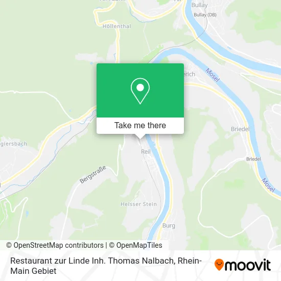 Карта Restaurant zur Linde Inh. Thomas Nalbach