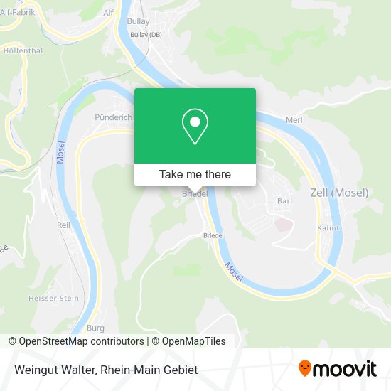 Карта Weingut Walter