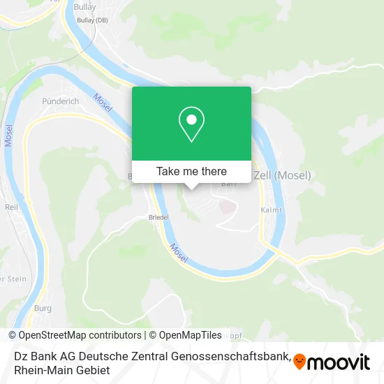Карта Dz Bank AG Deutsche Zentral Genossenschaftsbank