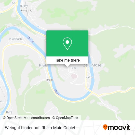 Карта Weingut Lindenhof
