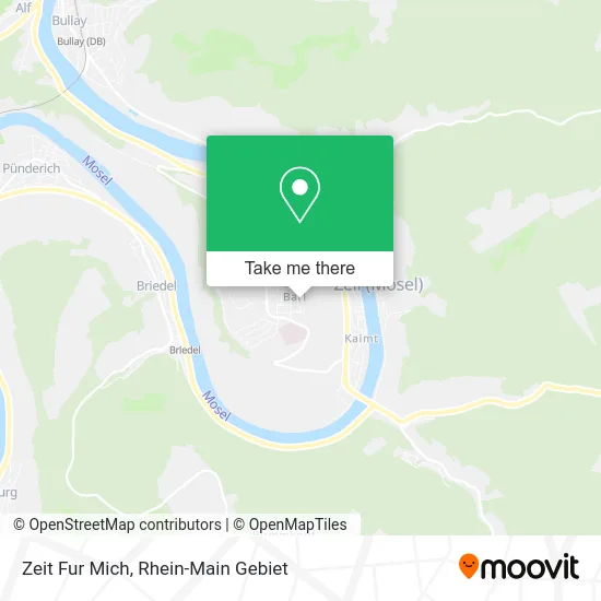 Карта Zeit Fur Mich