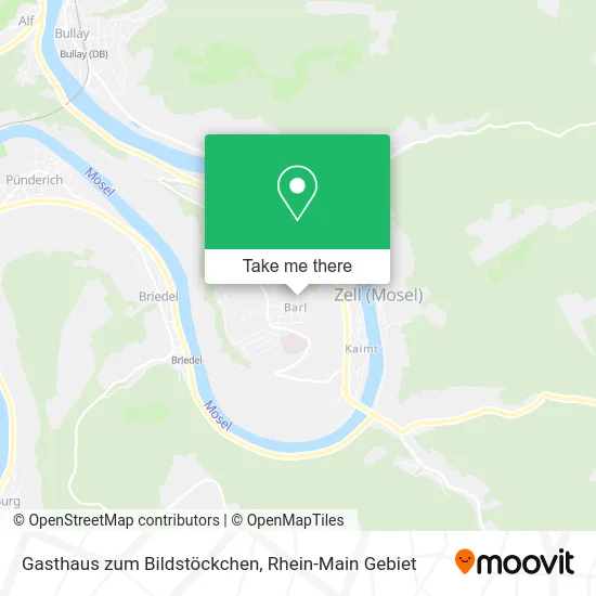 Карта Gasthaus zum Bildstöckchen
