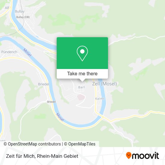 Карта Zeit für Mich