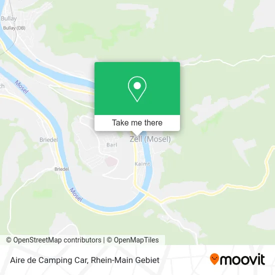 Aire de Camping Car map