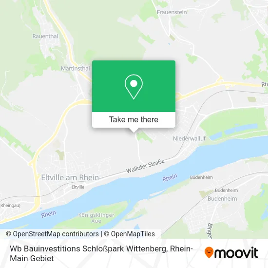 Карта Wb Bauinvestitions Schloßpark Wittenberg