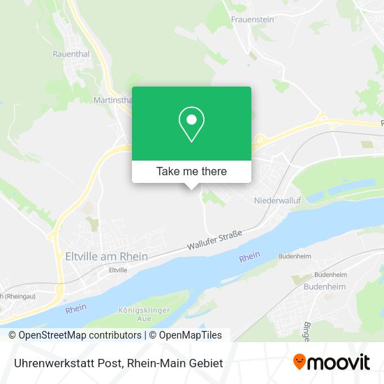 Карта Uhrenwerkstatt Post