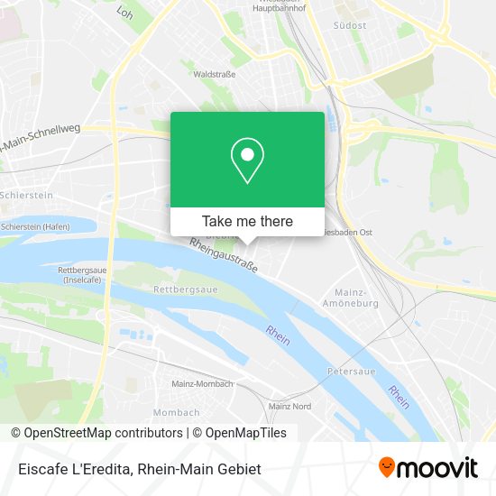 Карта Eiscafe L'Eredita