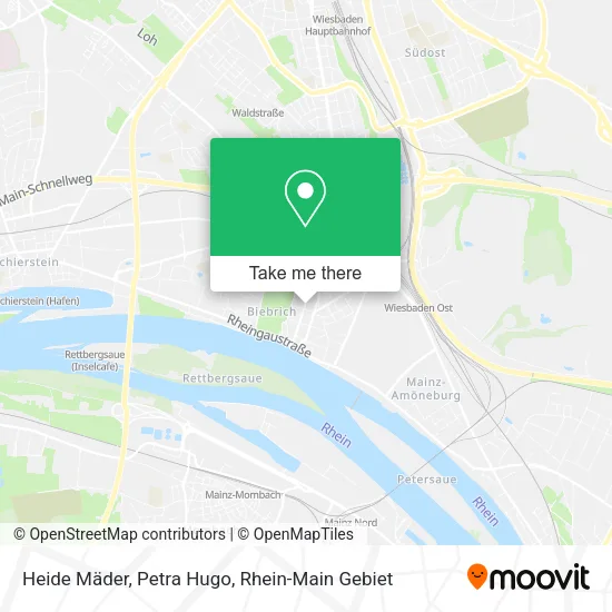 Карта Heide Mäder, Petra Hugo