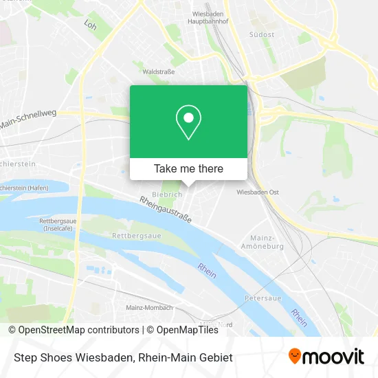 Карта Step Shoes Wiesbaden